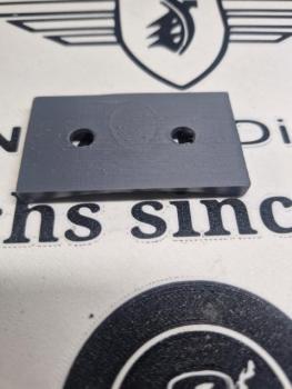 Preview: Zündapp Kennzeichen Halterung für Combinette Typ 433 , 437 , 510 , 511 , 514 , 515 ersetzt 432-19.121